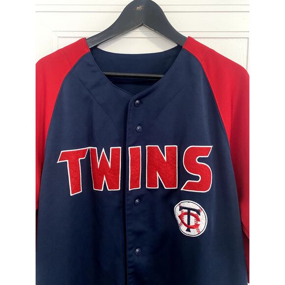 Minnesota Twins Stitched Baseball Jersey Size Large - Picture 2 of 6